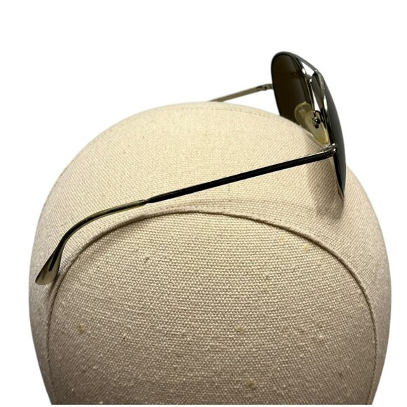 Vintage‎ Vaurnet Pouilloux Sunglasses FRAME ONLY Unisex Pilot Gold Metal - Picture 4 of 9